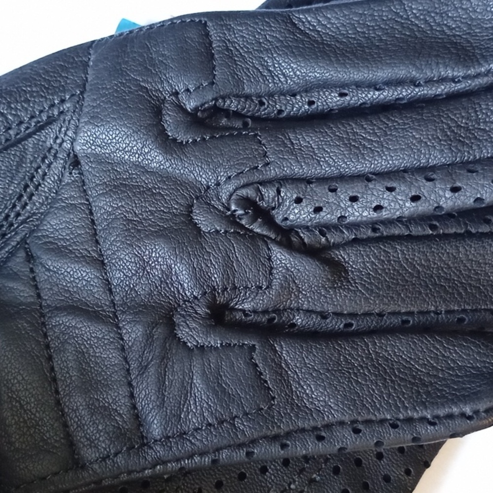 Hugger Leather Womens Weather Lite  Riding Casual Breathable Gloves XS New - Picture 5 of 7